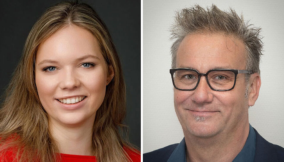 Portraits Domicele Jonauskaite und Helmut Leder