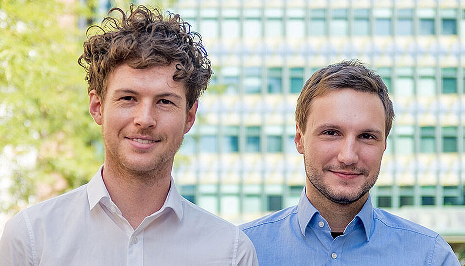 Portrait Martin Müller und Maximilian Zieser