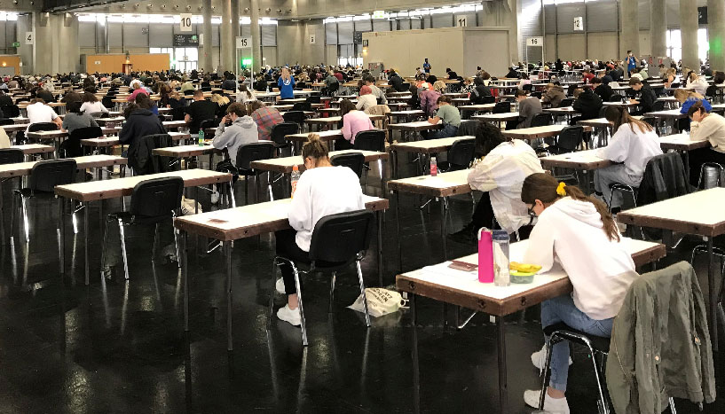 Bachelor-Aufnahmeverfahren in der Messe Wien